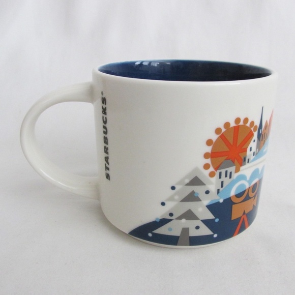 Starbucks Coffee Mug Zurich Switzerland You Are Here Collection 14 oz 2018 - Picture 4 of 8